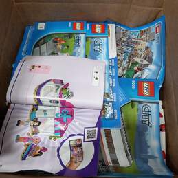 11.5 lb Lot of Assorted LEGO Manuals