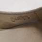 Michael Kors Gray Suede SIlver Metallic Platform Stiletto Pump Heel Shoes Size 7 M image number 7
