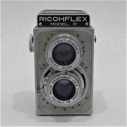 Vintage Ricoh Ricohflex Model IV TLR Twin Lens 120 Film Camera