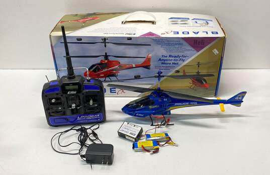 E Flite Blade Cx2 Police 995 Helicopter Kit image number 1