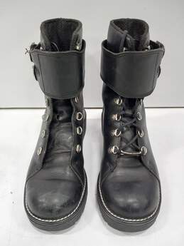 Harley Davidson Women's Black Leather Boots Size 9
