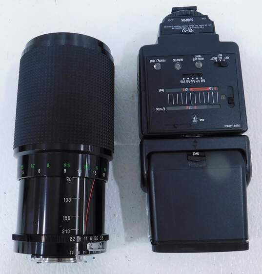 Nikon FE 35mm SLR Camera w/ Bag & Accessories image number 3
