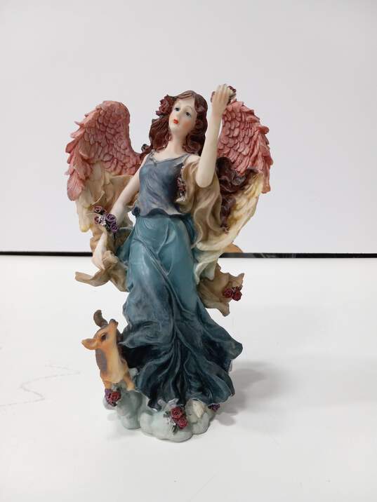Angel & Deer Figurine image number 1