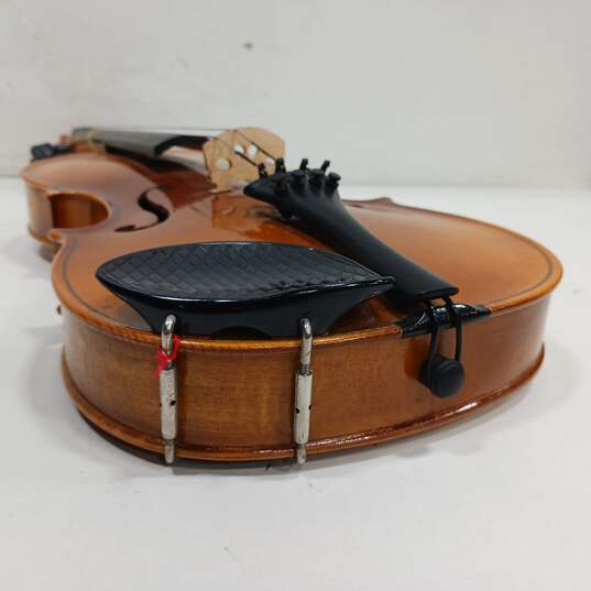 Brown Karl Knilling Violin In Black Hard Case image number 4