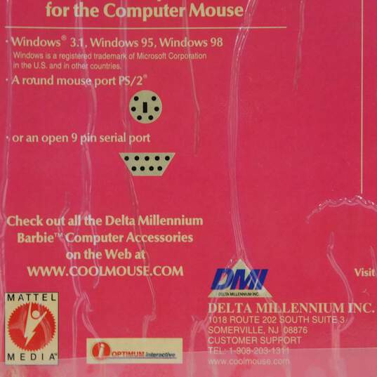 VTG Barbie Cool Stuff For Computers PC Accessories Set CD/Case Mousepad IOB NEW image number 4