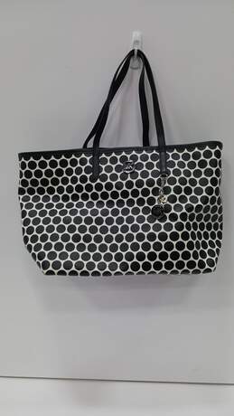Micheal Kors Polka Dot Pattern Tote Style Handbag