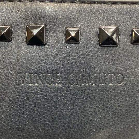 Vince Camuto Black Studded Zip Belt Bag image number 7
