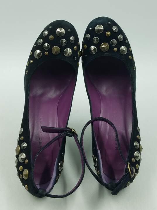 Authentic Marc Jacobs Black Studded Pump W 8 image number 6