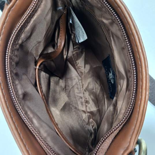 US Polo Assn. Brown Crossbody Bag image number 6