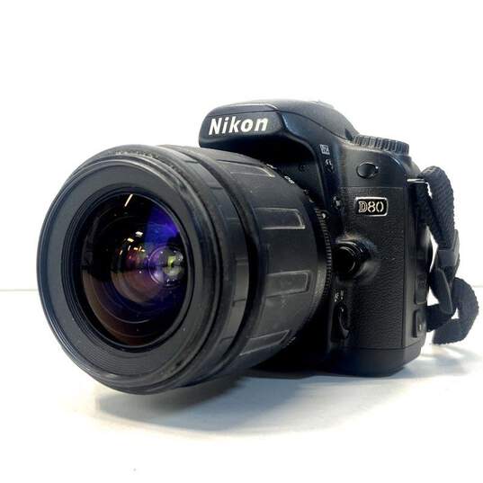 Nikon D80 10.2MP Digital SLR Camera w/ 28-80mm Lens image number 3