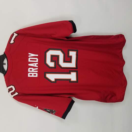 Buy the NFL Men Red Tom Brady Jersey XL