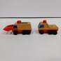 Bundle of 9 Vintage Mattel, The Montgomery Schoolhouse Inc, And Homemade Wooden Car and Truck Toys image number 7