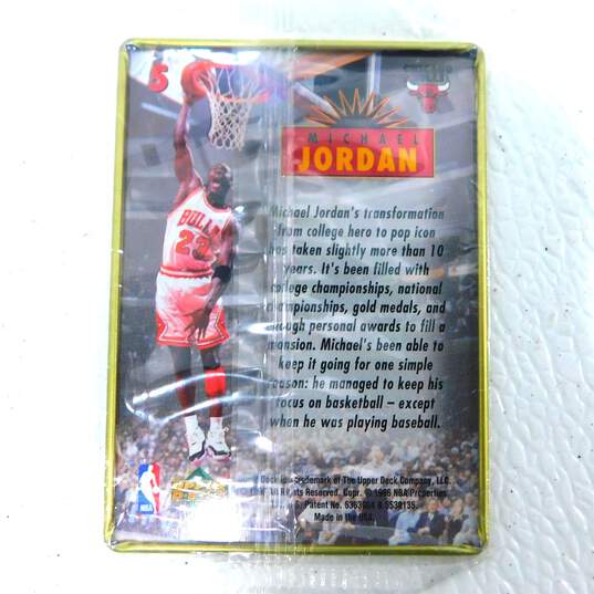 Upper Deck Michael Jordan 5 All-Metal Collector Cards image number 9