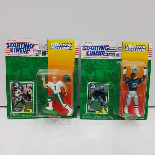 Lot of 2 Starting LineUP New 1994 Edition NFL Action Figures image number 1