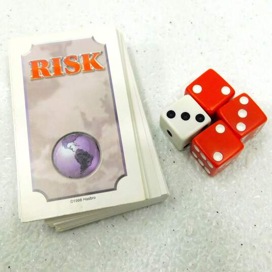 Vintage Hasbro: Risk Board Game 1990s The World Conquest Game Parker Brothers image number 4