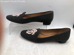 Tory Burch Gray Flat Shoes For Womens Size 8