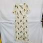 Madewell Ivory Floral Patterned Lined Maxi Dress WM Size 12 image number 2