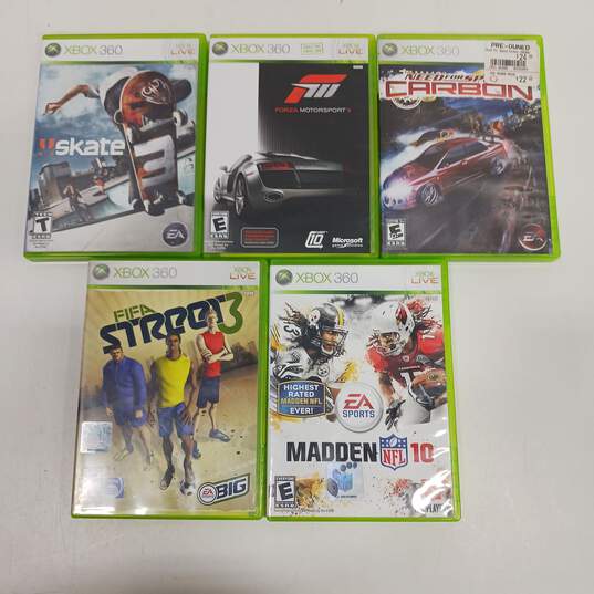 Xbox 360 Video Games Assorted 5pc Lot image number 1