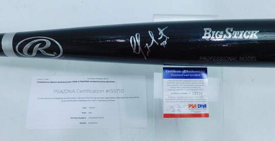 Geovany Soto Autographed Bat w/ PSA DNA COA Chicago Cubs image number 1