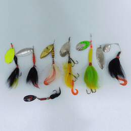 Lot of 7 Musky  Spinnerbaits  Giant Killer  Ruslur