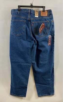 NWT Levi's Mens Blue 560 Comfort Fit Pockets Denim Straight Jeans Size 38X30 alternative image