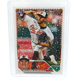 2023 Grayson Rodriguez Topps Holiday Rookie Baltimore Orioles