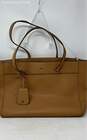 Tory Burch Womens Light Brown Double Handle Tote Handbag image number 1