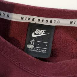 Nike Fleece Pullover Crewneck Sweater Size M alternative image