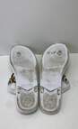 Michael Kors White PVC Quark Slide Thong Sandals Size 9 M image number 6
