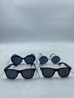 Unbranded Black Sunglasses - 4 Pairs alternative image