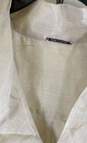 NWT Elie Tahari Womens Beige Ruffled Ramie Long Sleeve Blouse Top Size X-Small image number 3