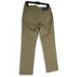 Womens Green Light Wash 5-Pocket Design Straight Leg Jeans Size 29 image number 2