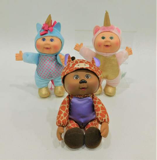 Cabbage Patch Kids Zoo & Fantasy Friends Collectible Dolls Lot of 3 image number 1