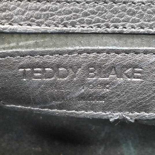 Teddy Blake Leather Suede Bella Satchel Black image number 6