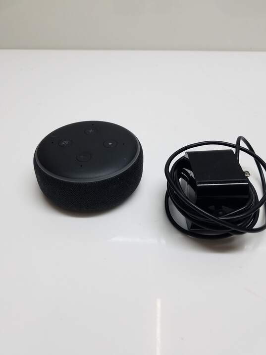 Amazon Echo Dot D9N29T Black 3rd Gen Wireless Bluetooth Smart Speaker Untested image number 2