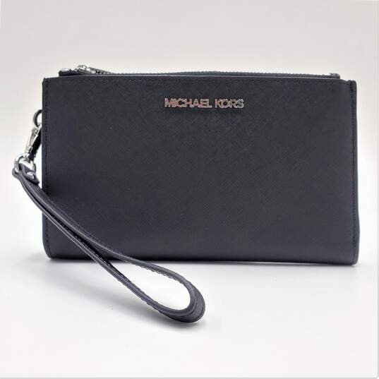  Michael Kors Jet Set Double Zip Phone Wristlet Wallet