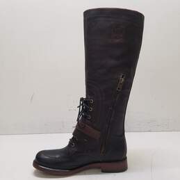 Timberland Lucille Brown Leather Riding Boots Women's Size 5 alternative image