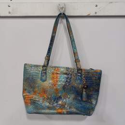 Women's Multicolor Scale Print Brahmin Purse