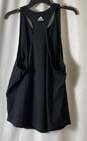 NWT Adidas Womens Black Cotton Sleeveless Racerback Pullover Tank Top Size XL image number 2