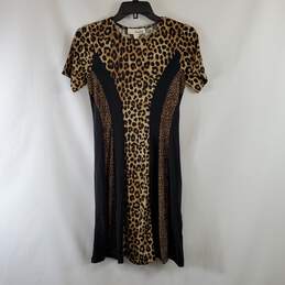 Michael Kors Women Leopard Dress XS NWT