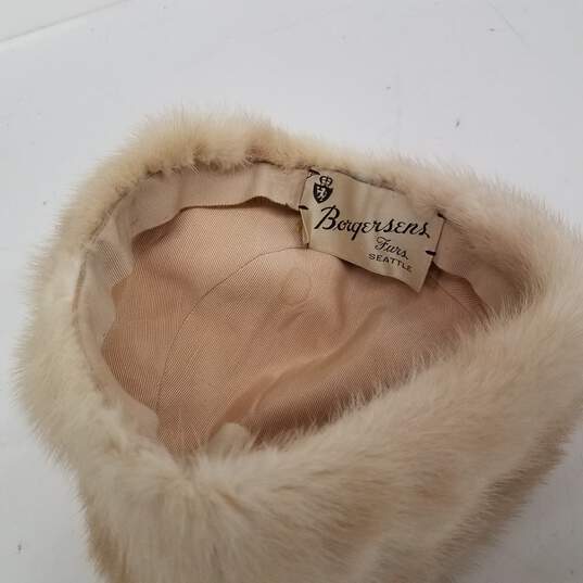 Borgersens Furs Vintage Rabbit Fur Hat image number 3
