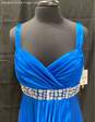 My Michelle Blue w/ Rhinestones Formal Dress Size XL W/ Tag - READ Description image number 2