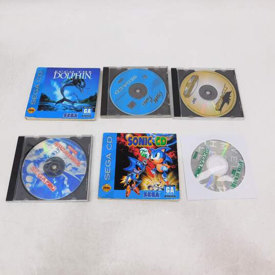 8ct Sega CD Game Lot image number 4