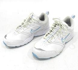 Nike View 2 Wide White Ice Blue Women's Shoes Size 9