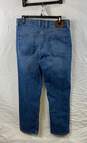 L.L. Bean Mens Blue Beanflex Classic Fit Denim Straight Leg Jeans Size 33X30 image number 2