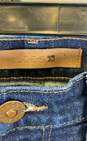 Joe's Mens Blue 5 Pocket Design Dark Wash Denim Straight Leg Jeans Size 33 image number 4