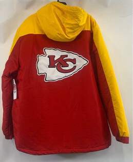 NFL Men's Red/Yellow Kansas City Chiefs Jacket- XL NWT alternative image
