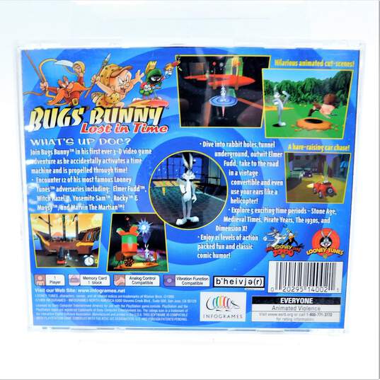 Sony PlayStation Bugs Bunny Lost in Time CIB image number 3