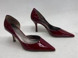 Anne Klein Red Patent Leather Heels Sz 6M alternative image