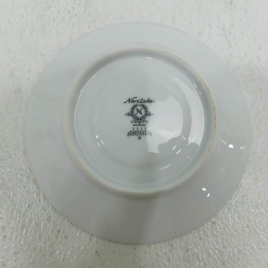 Noritake China 5 Piece Place Setting w/ Extra Dinner Plate Carthage Pattern 3330 image number 3